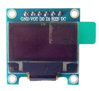 0.96 hüvelyk 6PIN SPI Sárga, Kék/Fehér/Kék OLED Képernyő Adapter Fórumon SSD1306 Meghajtó IC 128*64