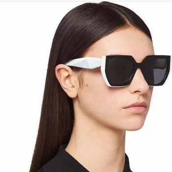 2021 Új Tervező Tér Divat Napszemüveg Női Elegáns, Nagy Árnyalatú Szürke Luxus Gradiens napszemüvegek Női Oculos Gafas UV400