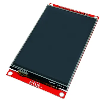 320x480 SPI modul 4.0/3.95 inch TFT LCD képernyő Ellenálló érintőképernyő ILI9488 MCU I8080 8/16BIT 3/4 vezeték Soros port