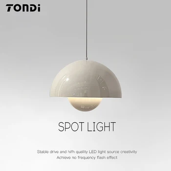 A Modern LED Csillár Félkör Szoba Dekoráció Étterem Éjjeli Nappali Bár az Északi dán Design Csillár Csillogás