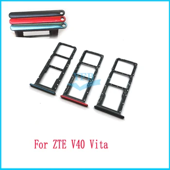 A ZTE Blade V40 V30 Vita SIM-Kártya Tálca Slot Jogosultja Adapter Csere Alkatrészek