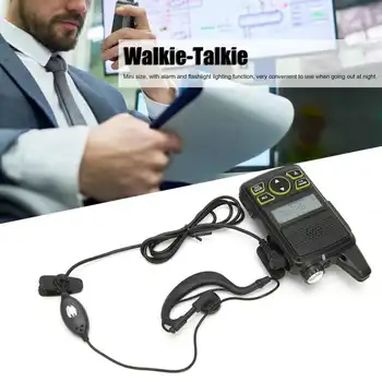 BF-T1 Walkie Talkie Ultra-Vékony, Mini Kézi Újratölthető Civil Rádió Walkie-Talkie-t 100-240V