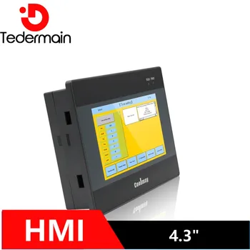 Coolmay 4.3 inch HMI TK6043FH Kis kompakt 480*272 felbontás színes HMI érintőképernyő ipari monitor CNC vezérlő készlet