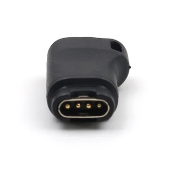 Csatlakozó Fekete Töltés USB Átalakító C Típusú Női 4 Pin Biztonságos 5V 1A Intelligens Karóra adatátviteli Hordozható Alkalmas Garmin