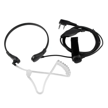 Csere Alkatrészek Torkát, Mikrofon, Mikrofon, ADÓ-vevő Laryngofon Levegő Cső Fülhallgató Fülhallgató UV-5R UV B5 GT-3TP UV-5X