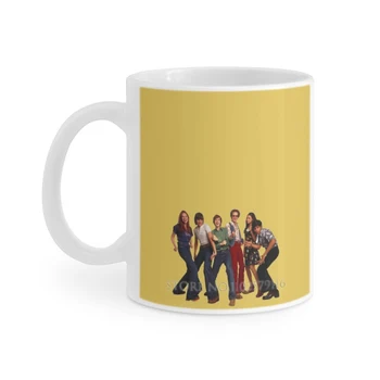 Ez a 70-es évek Show-Fehér Bögre Kávés Csésze Tea Csésze Születésnapi Ajándék Tej, Poharak, Bögrék, Hogy a 70-es évek Show Promóciós felvétel 70-es években a Hetvenes évek 1970-es évek