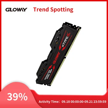 Gloway DDR4 RAM Típus-α Memória Ram ddr4 8GB 16GB 2666MHz 3200MHz Grafit Szürke Élettartam Garancia Nagy Teljesítményű