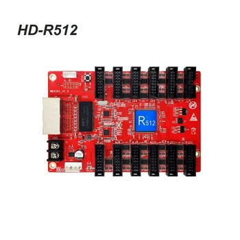 HD-R512 HUB75 adatok interfész RGB színes led kijelző fogadó kártya, 192x256 pixel, támogatja az összes modul vezérlő kártya