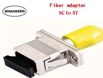 ingyenes szállítás AB45B SC ST 100-as mód optikai csatoló karimás csatlakozó adapter