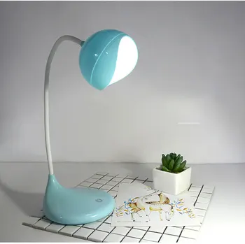 Kreatív Asztal Egyszerű Led-es Töltés USB-kábel Diák Éjjeli Fény Szemek Védelme Energiatakarékos Rugalmas Irodai Lámpa