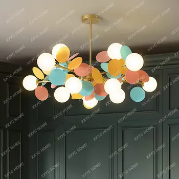 Modern Színes Fa Ága Csillár Hálószoba Nappali Luxus Mennyezeti Lámpa lakberendezés Étkező Lámpatest