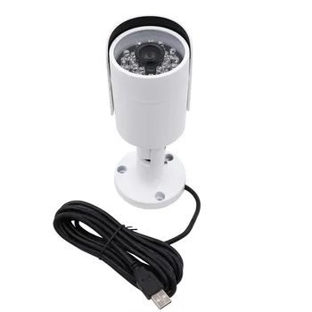 Nap éjjellátó Golyó vandálbiztos Vízálló Külső USB-Kamera Modul UVC Plug Play 1MP 720P 2MP 1080P Webkamera