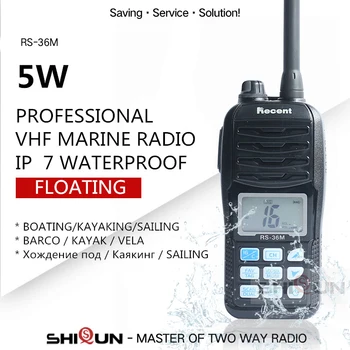 Szakmai RS-36M Tengeri Rádió 156-161.45 Mhz Tengeri VHF rádió Vízálló Úszó IP-X7 Azonos Elmúlt IP67 Tengeri Rádiók