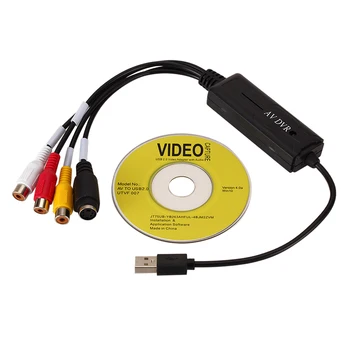 USB Audio Video Capture Kártya, USB 2.0-Audio Video digitalizáló Kártya Készülék Adapter VHS DVD-Digitális Átalakító Capture Kártya Új