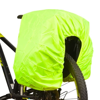 Vízálló Kerékpár Bőrönd Táska Országúti Kerékpár Hátsó Ülés Esővédő Esővédő Dustcover Védőfelszerelés