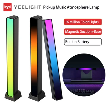 Yeelight RGB LED Szalag Light Music Sound Control Pickup Ritmus Környezeti Lámpa Bár Autó Szoba TV-Játék a Számítógép, Asztali Díszíteni