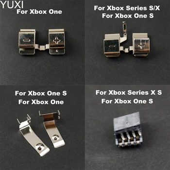 YUXI Az Xbox S Az Xbox Sorozat X-S Vezérlő Csere Akkumulátor Kapcsolatba Klip Rész Elemtartó Tavasz