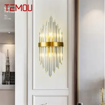 ·TEMOU Modern Fali Lámpa LED Beltéri fali Gyertyatartók világítótestek Dekoratív Otthon Hálószoba, Nappali